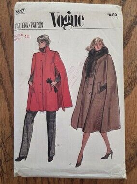 Vogue 7847 Misses' Coat Sewing Pattern